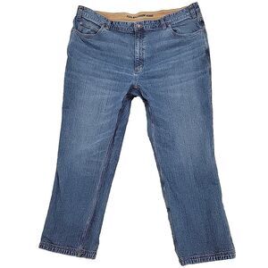 Duluth Mens Flex Ballroom Jeans Size 46x32 Relaxed Medium Blue